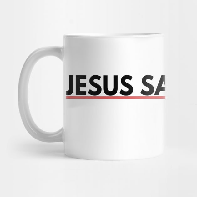 Jesus Saves by Happy - Design